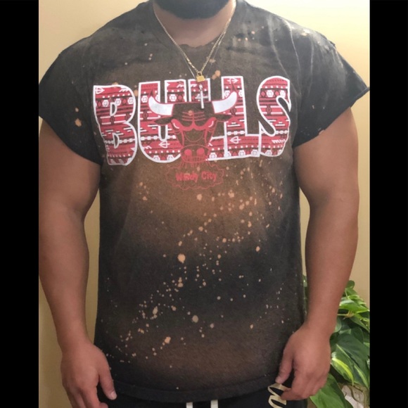 Shirts | Chicago Bulls Bleached And 